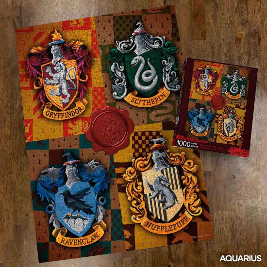 Puzzle Aquarius Harry Potter Maisons de Poudlard 1000 pièces Puzzle Aquarius Harry Potter Maisons de Poudlard 1000 pièces