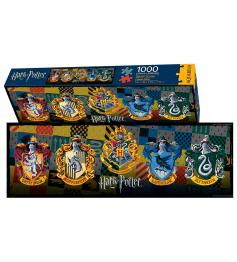 Puzzle Panoramique Verseau Harry Potter Maisons de Poudlard 1000