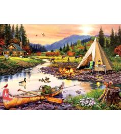 Puzzle Art Puzzle Camping Amis 3000 Pièces