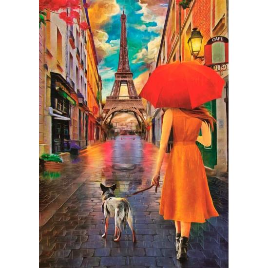 Puzzle Art Puzzle Amitié sous la pluie 500 pièces