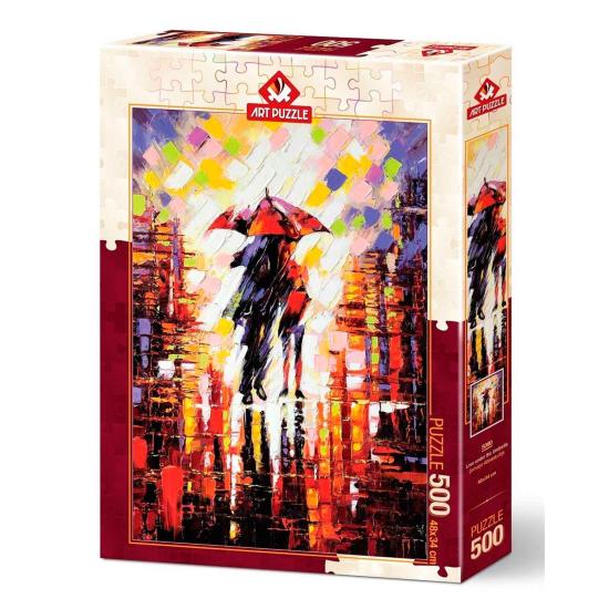 Puzzle Art Puzzle Amour sous le parapluie 500 pièces