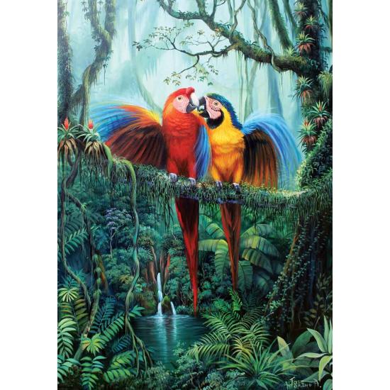 Puzzle Art Puzzle Amour dans la jungle 260 pièces