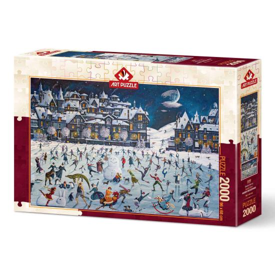 Puzzle Art Puzzle Danse sur Glace de 2000 pièce