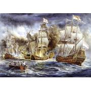 Puzzle Art Puzzle Bataille de Navires en Mer 1500 Pièces