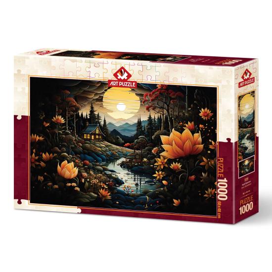 Puzzle Art Puzzle Beautés de la Nuit de 1000 Pcs Puzzle Art Puzzle Beautés de la Nuit de 1000 Pcs