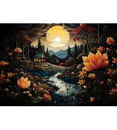 Puzzle Art Puzzle Beautés de la Nuit de 1000 Pcs