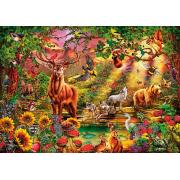Puzzle Art Forêt Magique Puzzle 1000 Pièces