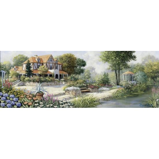 Puzzle Art Cottage anglais Puzzle 1000 pièces