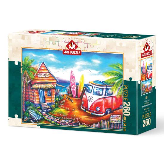 Puzzle Art Puzzle Surfer Camp 260 pièces