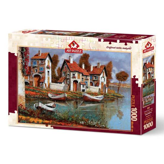 Puzzle Art Puzzle Maison à Cerchio, Italie 1000 pièces