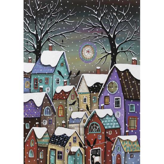 Puzzle Art Puzzle Maison en hiver 260 pièces