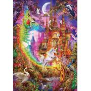 Puzzle Art Château arc-en-ciel Puzzle 500 pièces