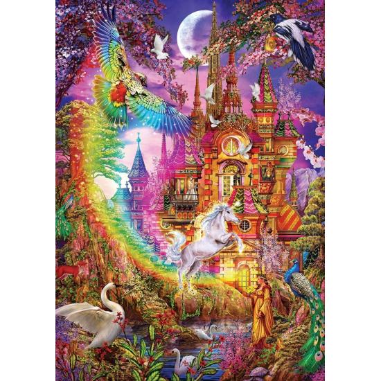 Puzzle Art Château arc-en-ciel Puzzle 500 pièces