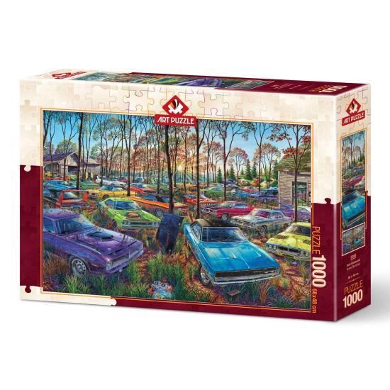 Puzzle Art Puzzle Cimetière Automatiquede 1000 Pcs Puzzle Art Puzzle Cimetière Automatiquede 1000 Pcs