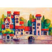 Puzzle Art Natural City Puzzle 1000 pièces