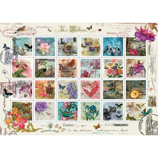 Puzzle Art Puzzle Stamp Collection 500 pièces
