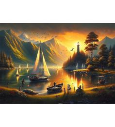 Puzzle Art Puzzle Côte d'Or 1000 pieces