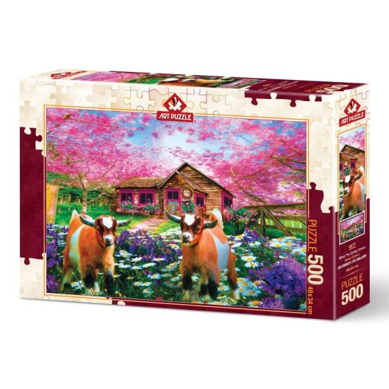 Puzzle Art Puzzle Quand le printemps arrive 500 pièces Puzzle Art Puzzle Quand le printemps arrive 500 pièces