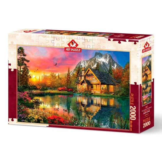 Puzzle Art Puzzle Quatre saisons à la fois 2000 pièces