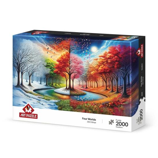 Puzzle Art Puzzle Quatre Mondes 2000 pièces
