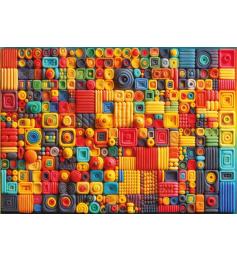 Puzzle Art Puzzle Cubes Fous 1000 pieces