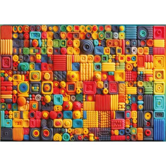 Puzzle Art Puzzle Cubes Fous 1000 pieces