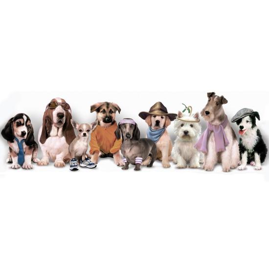 Puzzle Art Puzzle Chiots curieux 1000 pièces Puzzle Art Puzzle Chiots curieux 1000 pièces