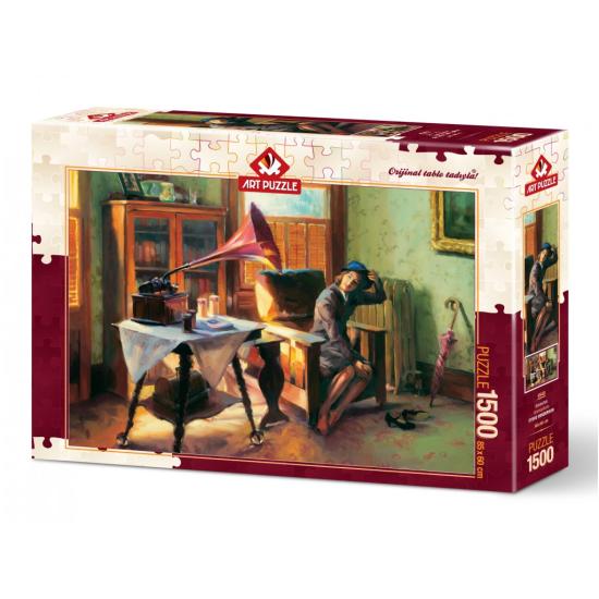 Puzzle Art Puzzle Le Gramophone 1500 Pièces