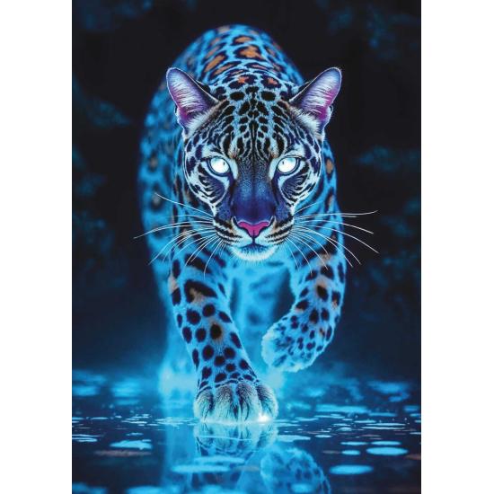 Puzzle Art Puzzle Le Jaguar Bleu 1000 pieces