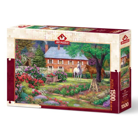 Puzzle Art Puzzle Le Jardin des Chevaux 1500 Pièces