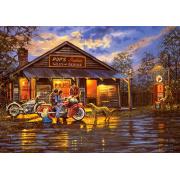 Puzzle Art Puzzle Le Motard 1000 Pièces