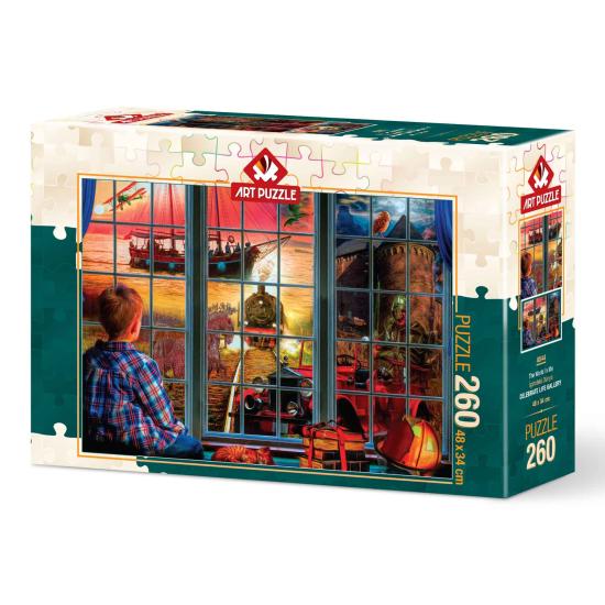 Puzzle Art Puzzle Le monde en moi 260 pièces