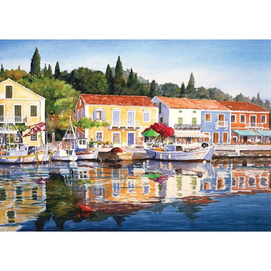 Puzzle Art Puzzle Le Port de Grèce 1000 pièces
