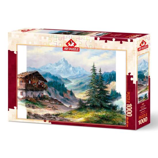 Puzzle Art Puzzle La Vallée Verte 1000 Pièces