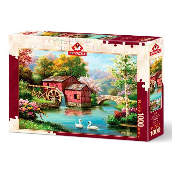 Puzzle Art Puzzle Le Vieux Moulin Rouge 1000 pièces