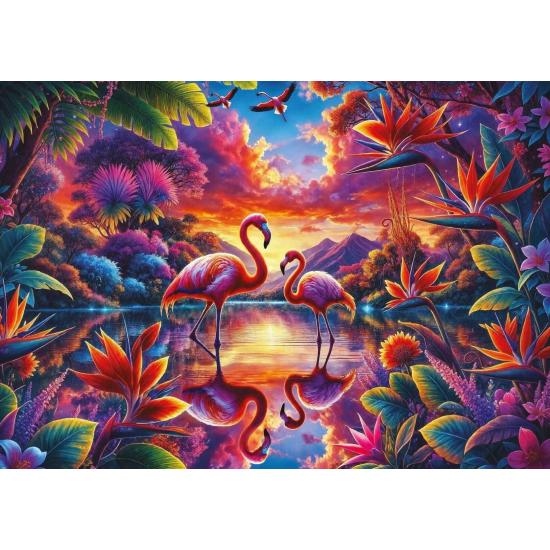Puzzle Art Puzzle Rendez-Vous Des Flamants Roses 2000 pièces