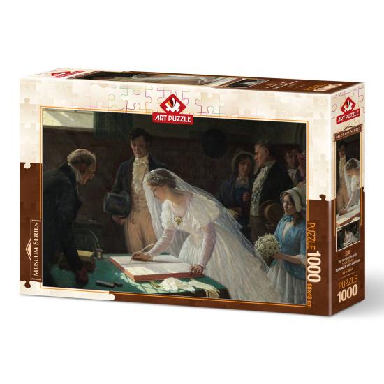 Puzzle Art Puzzle Mariage Signature 1000 Pièces