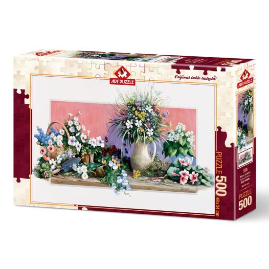 Puzzle Puzzle Art Fleurs de printemps Puzzle 500 pièces