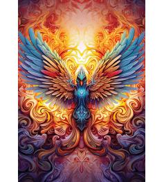 Puzzle Art Puzzle Phénix Coloré de 1000 Pcs