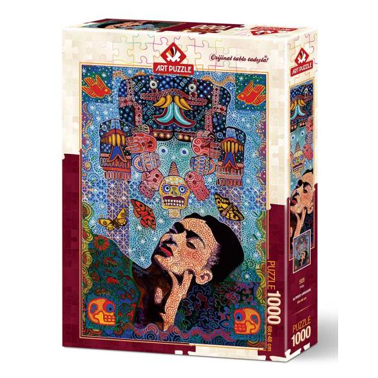 Puzzle Art Frida Kahlo Puzzle 1000 pièces