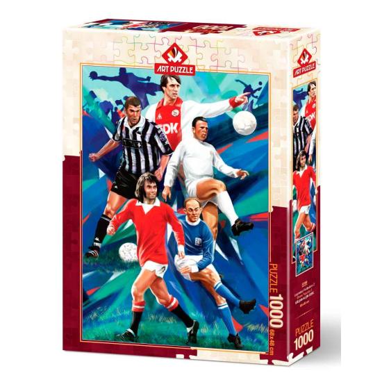 Puzzle Puzzle Art Legendary Soccer Players 1000 pièces