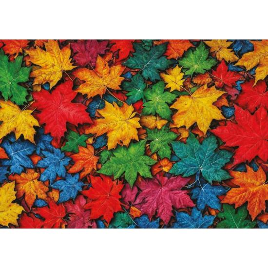 Puzzle Art Puzzle Feuilles Colorées 1000 pieces