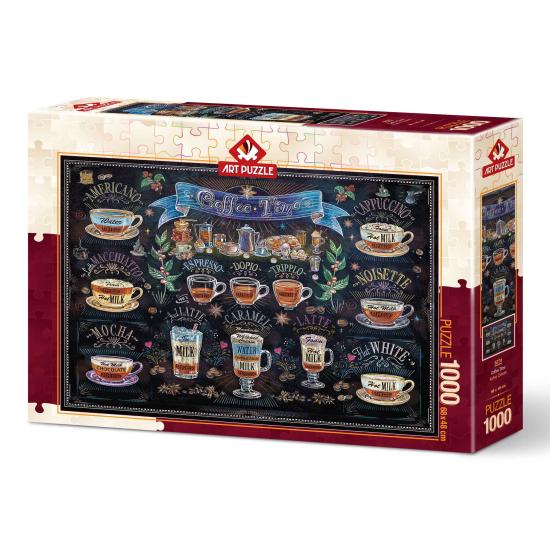 Puzzle Art Puzzle L'heure du café de 1000 Pcs