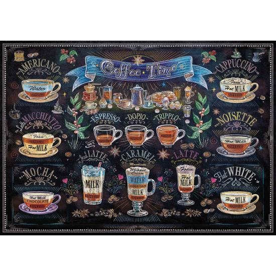 Puzzle Art Puzzle L'heure du café de 1000 Pcs