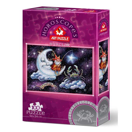 Puzzle Art Cancer Horoscope Puzzle 100 pièces