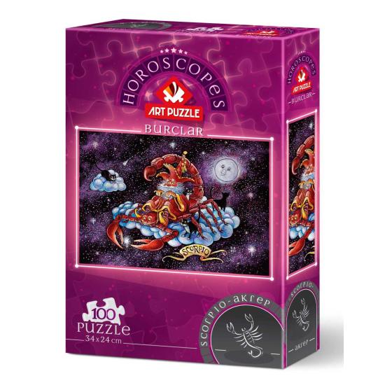 Puzzle Art Horoscope Scorpion Puzzle 100 pièces