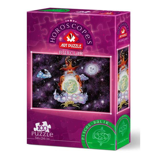 Puzzle Art Puzzle Horoscope Poissons 100 Pièces
