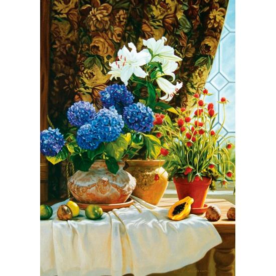 Puzzle Art Puzzle Hortensias 1500 Pièces