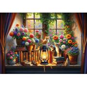 Puzzle Art Puzzle Jardin des livres 500 pièces