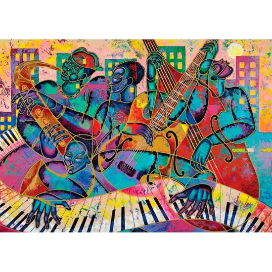 Puzzle Art Moderne Jazz 1500 Pièces
